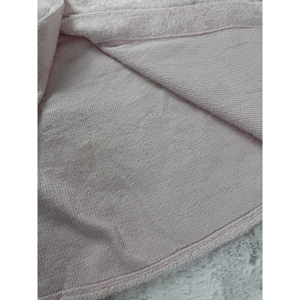 Adonna Bed Jacket French Terry Cloth Lounge Cardigan CottageCore Pink Size M - Picture 10 of 13